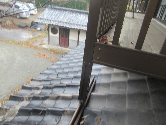 韮崎市　屋根葺き替え工事